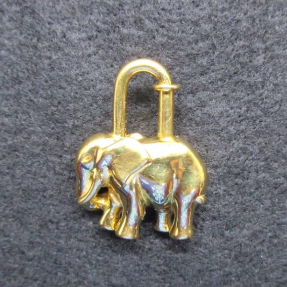 Hermes - bag charm - elephant 1988 - Picture 1 of 4